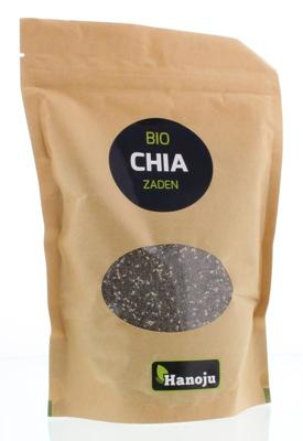 Hanoju Chia zaad paper bag bio 500 Gram Hanoju Chia zaad paper bag bio 500 Gram