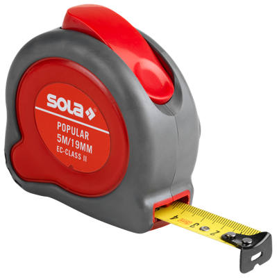 Sola rolmaat 5mtr 19mm popular pp5