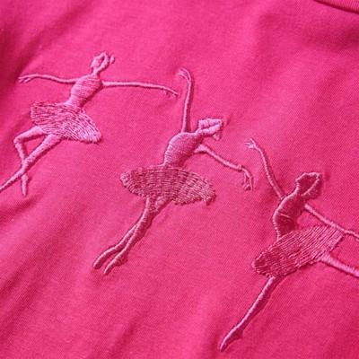 VidaXL Kindershirt met lange mouwen 104 felroze