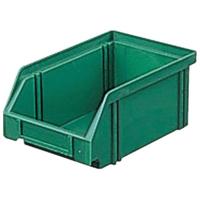 LA-KA-PE Magazijnbak | L160/140xB105xH75 mm | PS rood | 25 stuks - LK4 ROT LK4 ROT - thumbnail