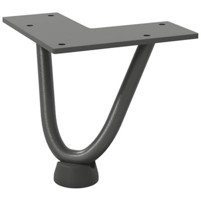 Haarnadelpoten voor Salontafel 4 st 10 cm massief staal antracietkleurig Haarnadelpoten voor Salontafel 4 st 10 cm massief staal antracietkleurig