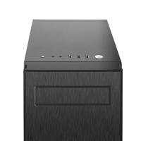 Chieftec AL-02B-TG-OP Tower PC-behuizing Zwart - thumbnail