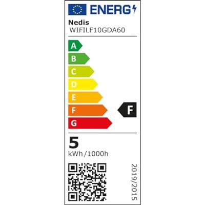 Wi-Fi Smart LED Filament Lamp | E27 | A60 | 5 W | 500 lm