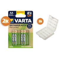 Varta AA batterijen Voordeelpak 10+2 gratis - 2100mAh - Oplaadbaar - thumbnail