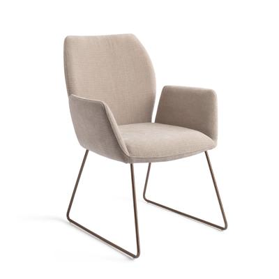 Jesper Home Misaki eetkamerstoel Sand Strand slide rose