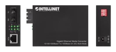 Intellinet 508544 Mediaconverter 10 / 100 / 1000 MBit/s Intellinet 508544 Mediaconverter 10 / 100 / 1000 MBit/s