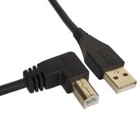 UDG UDG Ultimate Audio Cable USB 2.0 A-B black Angled 2m - thumbnail