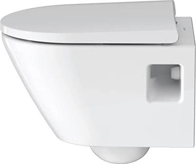 Toilet Duravit D-Neo Wand Compact HygieneGlaze Rimless Diepspoel 48 cm Hoogglans Wit Duravit - thumbnail