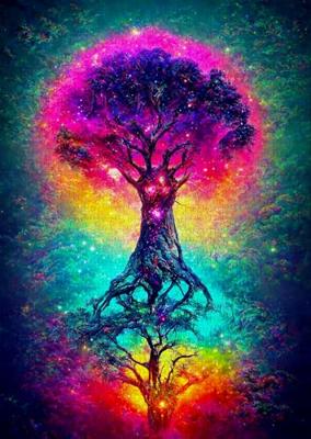 Tree of the Universe Puzzel 1000 Stukjes Tree of the Universe Puzzel 1000 Stukjes