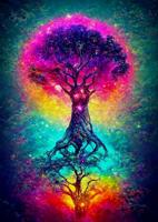 Tree of the Universe Puzzel 1000 Stukjes - thumbnail
