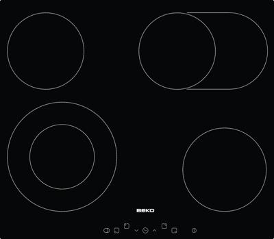 BEKO HIC 64403 T 4-pits glaskeramische kookplaat