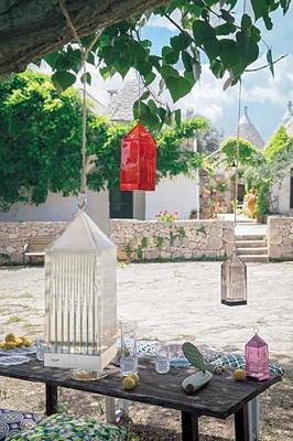 Kartell Lantern Tafellamp - Rood