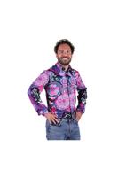 Roar Art deco purple shirt heer - thumbnail