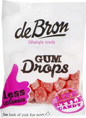 De Bron Gumdrops raspberry 100 Gram De Bron Gumdrops raspberry 100 Gram