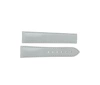Horlogeband Omega 23113392155001 Krokodillenleer Wit 19mm - thumbnail