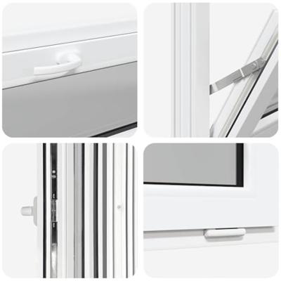 Kelderraam "RISOR" 100x40 cm Kantelbaar 3 Beglazing wit Kelderraam "RISOR" 100x40 cm Kantelbaar 3 Beglazing wit