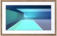 NETGEAR Meural Canvas II – Het digitale canvas (69cm) die afbeeldingen en fotografie in levensechte details weergeeft | 48X74 cm donker houten lijst | WiFi | Gemaakt door NETGEAR (MC327HW) - thumbnail