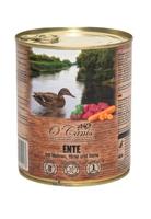 O'CANIS hondenvoer in blik - natvoer - eend, gierst en wortels - 800 g - thumbnail