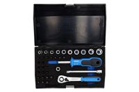 Gedore D 20 KAU-20 2010348 Dopsleutelinzetstuk Inch 1/4 (6.3 mm) 37-delig - thumbnail