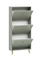 Schildmeyer Schoenenkast Bjarne (3 vakken, pistache) - thumbnail