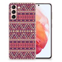 Samsung Galaxy S21 | TPU bumper | Aztec Paars - thumbnail
