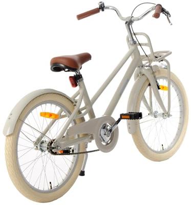 AMIGO Urban Aluminium Frame 24 Inch Meisjes Terugtraprem Zandbruin