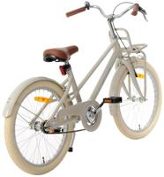 AMIGO Urban Aluminium Frame 24 Inch Meisjes Terugtraprem Zandbruin - thumbnail