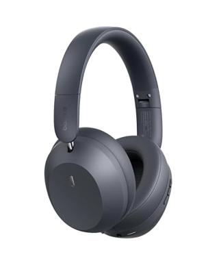 Baseus Bass 35 Max Hoofdtelefoons Bedraad en draadloos Hoofdband Muziek USB Type-C Bluetooth Grijs