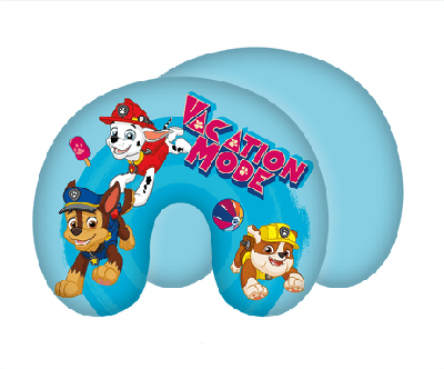 Blauwe Paw Patrol nekkussen 43x35cm Blauwe Paw Patrol nekkussen 43x35cm