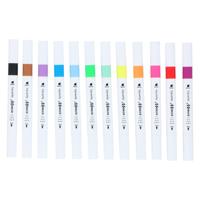 Markeerstiften Kleur Dubbelzijdig, 12st. - thumbnail