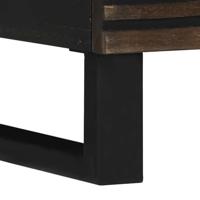 Nachtkastje met lade 2 pcs Walnotenhout 40 x 33 x 46 cm - thumbnail