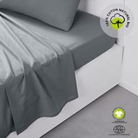 Verstelbaar onderlaken TODAY Grijs 180 x 200 cm - thumbnail