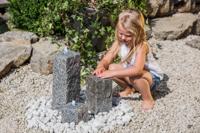 Waterornament graniet met LED verlichting - thumbnail