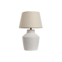 Bureaulamp Home ESPRIT Wit Porselein 50 W 220 V 40 x 40 x 62 cm - thumbnail