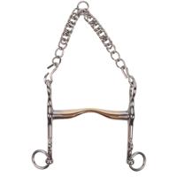 Harrys Horse Optimum GB dressuurstang zilver maat:12,5 - thumbnail