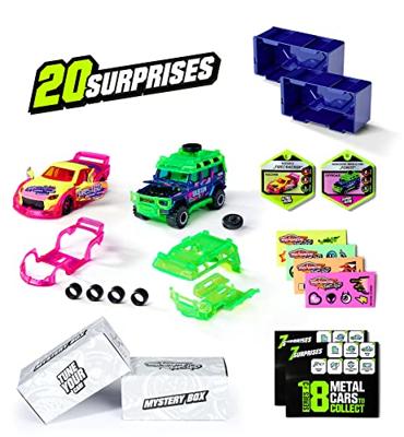 Majorette Tune up&apos;s 3 raceauto&apos;s 20 surprises, set van 2