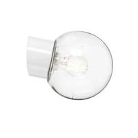 Ifö Electric Classic Globe wandlamp porselein IP54 180mm helder wit - thumbnail