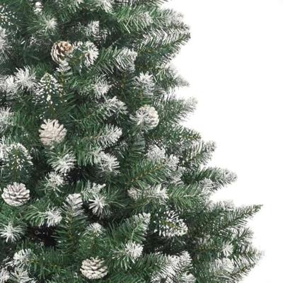 VidaXL Kunstkerstboom met 150 led groen 150 cm pvc en plastic en staal