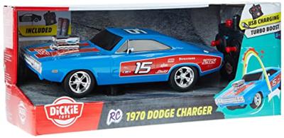 Dickie rc dodge charger 1970 1:16 bestuurbare auto Dickie rc dodge charger 1970 1:16 bestuurbare auto