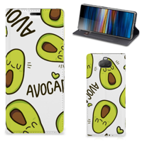 Sony Xperia 10 Plus Magnet Case Avocado Singing - thumbnail