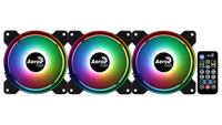 Aerocool Saturn 12F ARGB 3x fan + controller - thumbnail