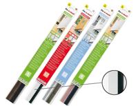 Fix-o-moll Deurborstel met veersysteem - 100 x 4,2 cm - wit - thumbnail