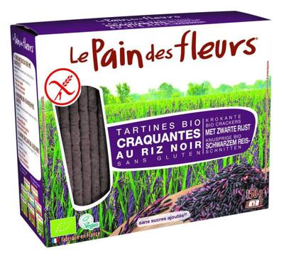 Le Pain Des Fleurs Zwarte Rijst Crackers