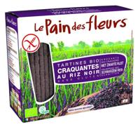 Le Pain Des Fleurs Zwarte Rijst Crackers - thumbnail