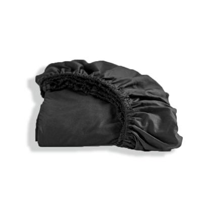 Cinderella hoeslaken basic katoen 90x220 cm black Cinderella hoeslaken basic katoen 90x220 cm black