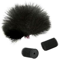 Rycote Lavalier Furry Windjammer zwart - thumbnail