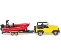 Siku 1658 jeep met boot - thumbnail