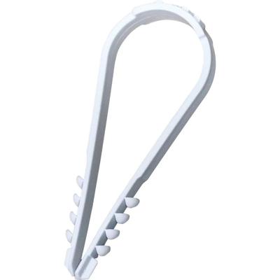 N & L Dübelklemmschelle 8-28mm Bevestigingsklem Insteekbaar 502STN Voor steekmontage in muur, Met steekdeuvel, UV-stabiel Lichtgrijs 100 stuk(s) N & L Dübelklemmschelle 8-28mm Bevestigingsklem Insteekbaar 502STN Voor steekmontage in muur, Met steekdeuvel, UV-stabiel Lichtgrijs 100 stuk(s)