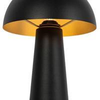 QAZQA Buiten vloerlamp zwart 65 cm - Mushroom - thumbnail