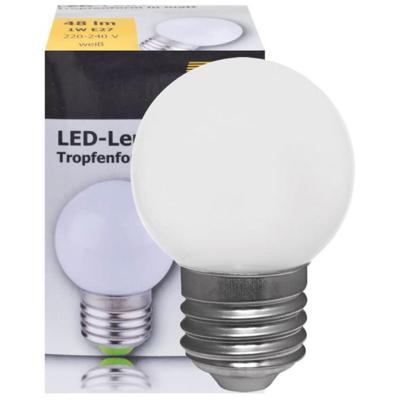 LED lamp E27 warm wit 2700K 1 Watt 48 lumen feestverlichting